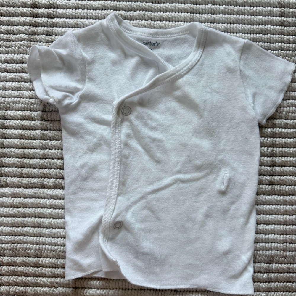 Carter's Classic White Short Sleeve Tee